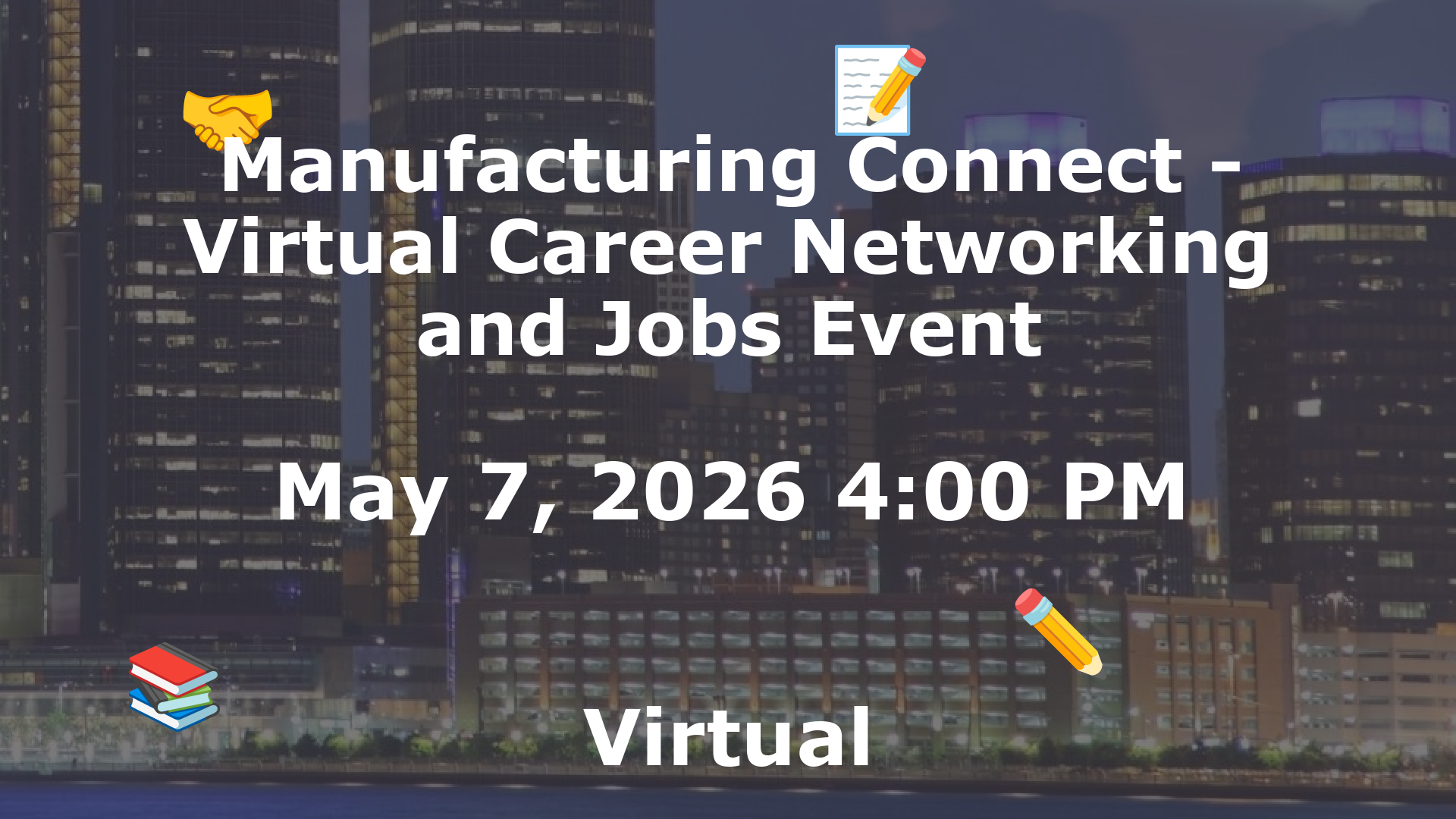 Manufacturing Connect - Virtual Career Networking and Jobs Event event image